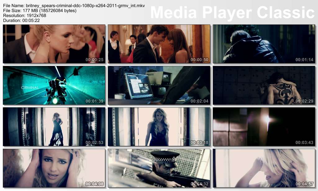 Britney Spears - Criminal DDC 1080p x264 2011